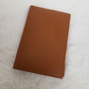 Mark & Graham leather foldover business card holder credit card